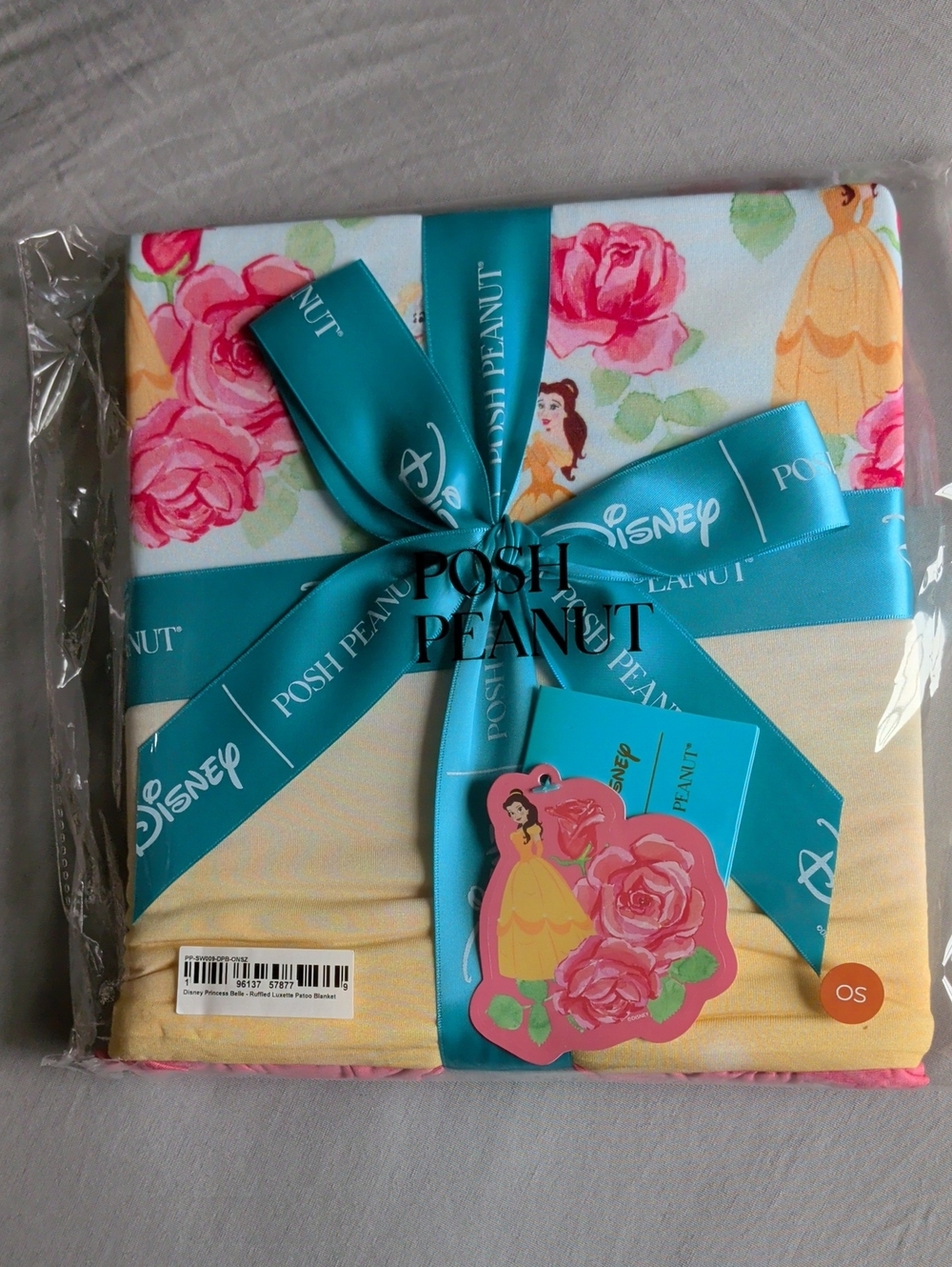NIB Disney Posh Peanut Belle Luxette Blanket 🌹